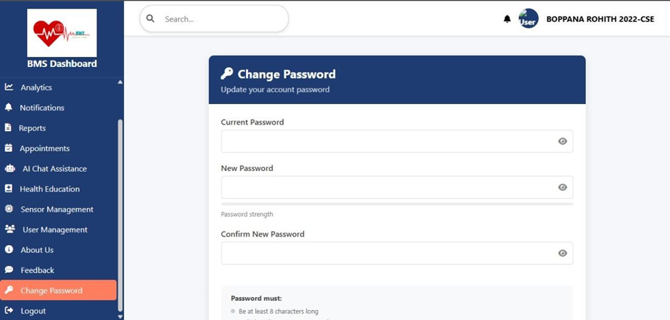 Change Password